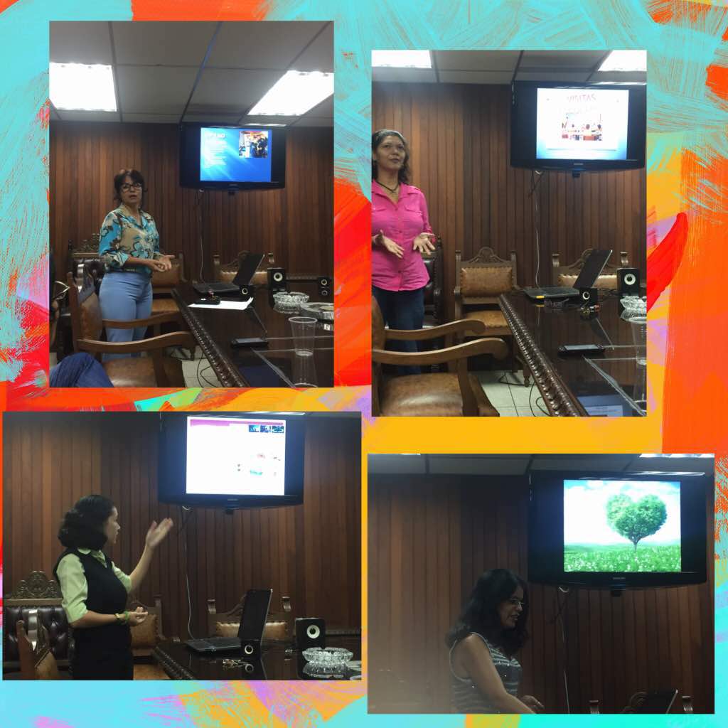 PDAEVenezuela's tweet photo. Una jornada de mucho aprendizaje. Presentación del estatus del trabajo final y la  retroalimentacion para su enriquecimiento, con el Prof. Jhonny Marchan en el #DiplomadoPDAE sobre Estrategias de atención a #PersonasconDiscapacidad. https://t.co/QaX7a06qvL