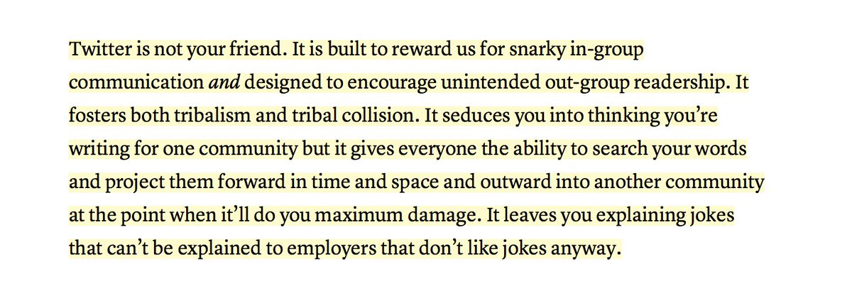 diegobeas's tweet photo. Excellent Ezra Klein set of observations about Twitter and why it stopped being a channel for edifying public conversation.

https://t.co/5093vBrNxU https://t.co/qFWEAEdegr