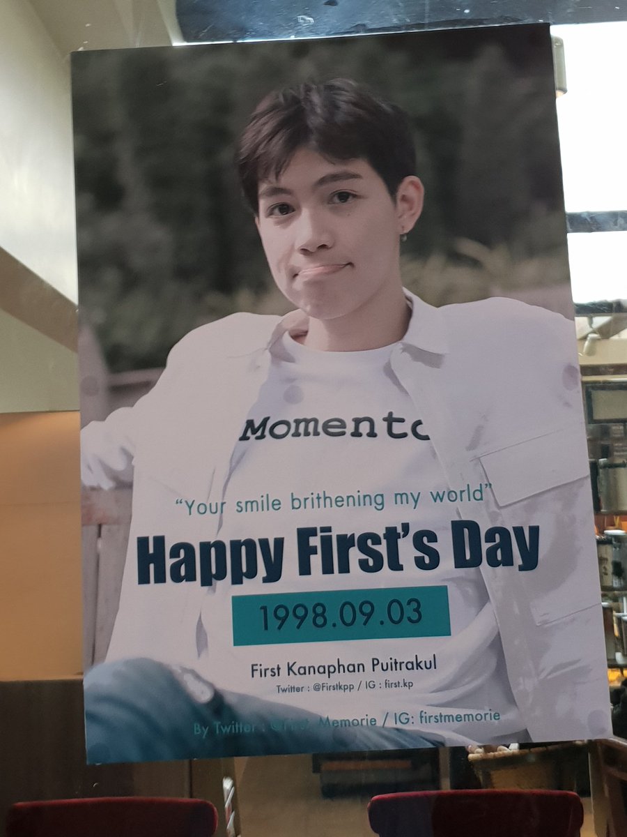 Lovely_Firstkp's tweet photo. 🎂 F I R S T 🎂
@Firstkpp
@First_Memorie
#20thHBDFIRSTDAY
#1stHBDProject
#firstkanaphan
#กองทัพของเฟิร์ส https://t.co/G6pfGhdUfs