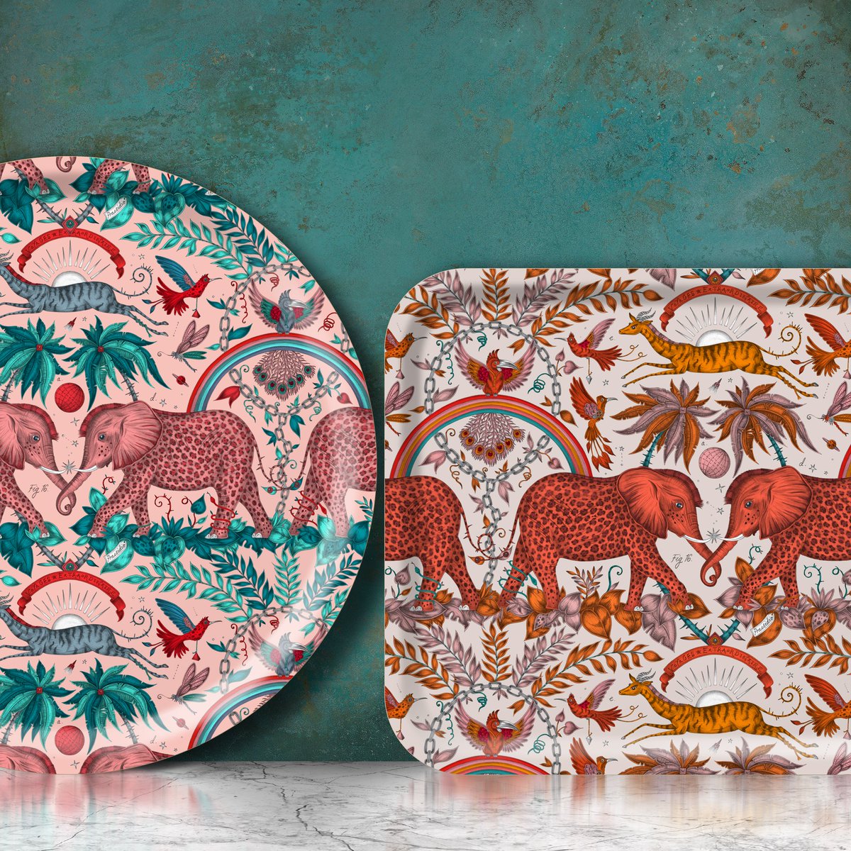 jamida_sweden's tweet photo. Brand new design Zambezi by @emmajshipley 💞🐘 🌴All trays are dishwasher safe.
See us at Maison & Objet Paris 7-11 September - Hall 2 Stand B10 @MaisonObjet
#jamidaofsweden #jamida #emmajshipley #kruger #amazon #giraffe #elephant #welcometothejungle #pink #elephant #djungle https://t.co/SCk6zNKije