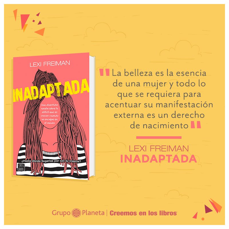 planetajovenmx's tweet photo. Un libro sobre los cambios que ocurren en la adolescencia y la revolución de emociones que sucede en tu cabeza https://t.co/4jqD2qsTxp #creemosenloslibros #LexiFreiman https://t.co/UAhE9ZCqN5
