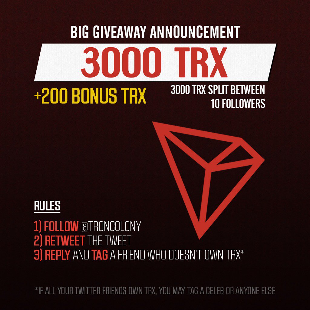TRX Colony tweet media
