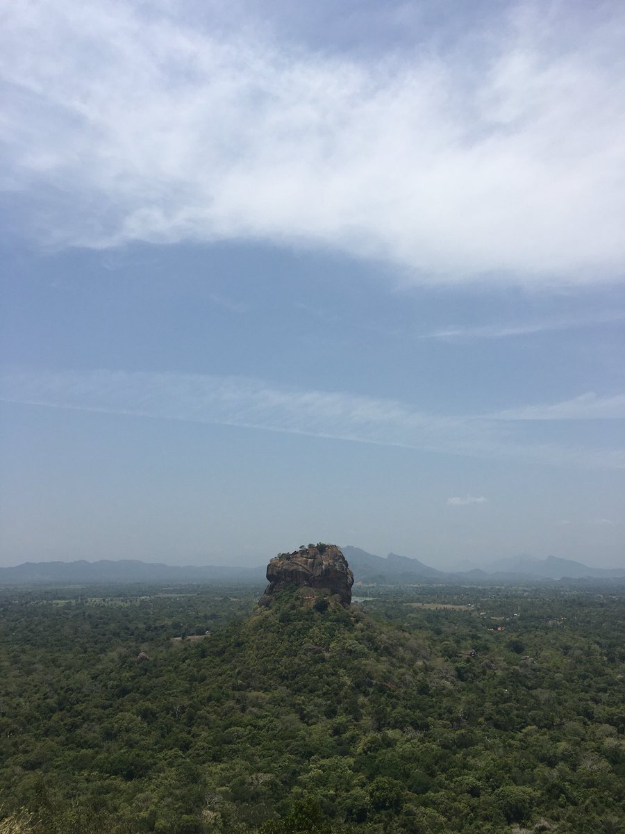 BackstreetNomad's tweet photo. Epic morning exploring some of Sri Lanka’s best sights. A hike up Sigiriya rock with an ancient palace ruins, and Pidarangala with huge views of Sigiriya. #AST #ASTlk @AitkenTravels #visitsrilanka #aitkenspencetravels https://t.co/rPKuOU61kE