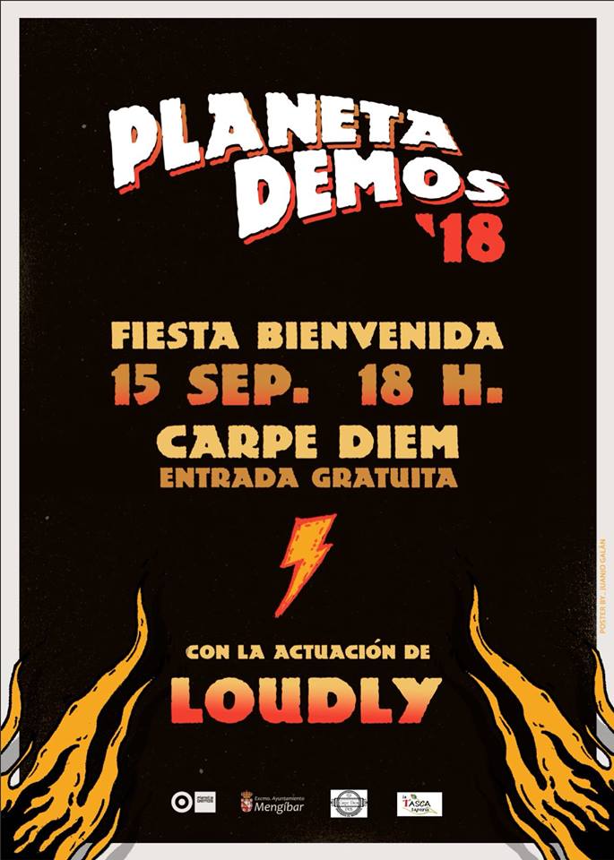 Piturdajaen's tweet photo. El 15 de Septiembre fieston de @PlanetaDemosFes , a partir de las 18:00h y con Entrada Gratuita  tendremos las melodías pegadizas y cargadas de optimismo de los @loudly en riguroso directo. #largavidaplanetademos https://t.co/b3jxVkEi4l