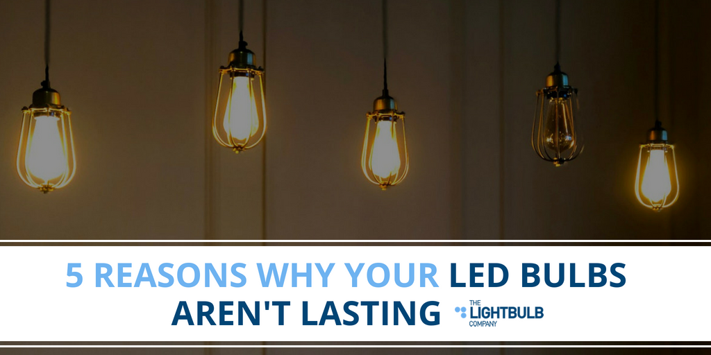 TheLightbulbCo's tweet photo. Going through #LED #lightbulbs faster than the box promises can be frustrating—in today's #BrightIdeasBlog, we shine some light on why these bulbs may be burning out & how you can make them last. https://t.co/R444VCYVHu https://t.co/2ZvSfwdl5M