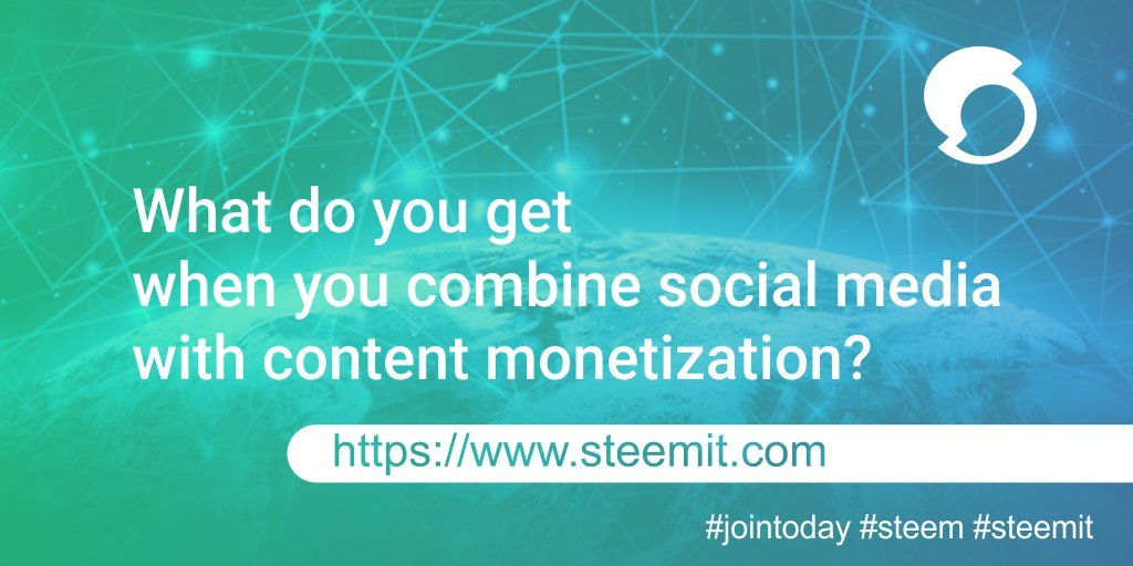 MsaAndrea's tweet photo. @timcliff ha desarrollado una iniciativa llamada #SteemBlast, esta busca llamar la atención de potenciales inversores en #Steem, atraves de las redes sociales invitando a todo el que desee unirse y hablar del increíble Steem
https://t.co/0xi6v94scg
Ven a conocer a steemit https://t.co/o8r7X1pPkL