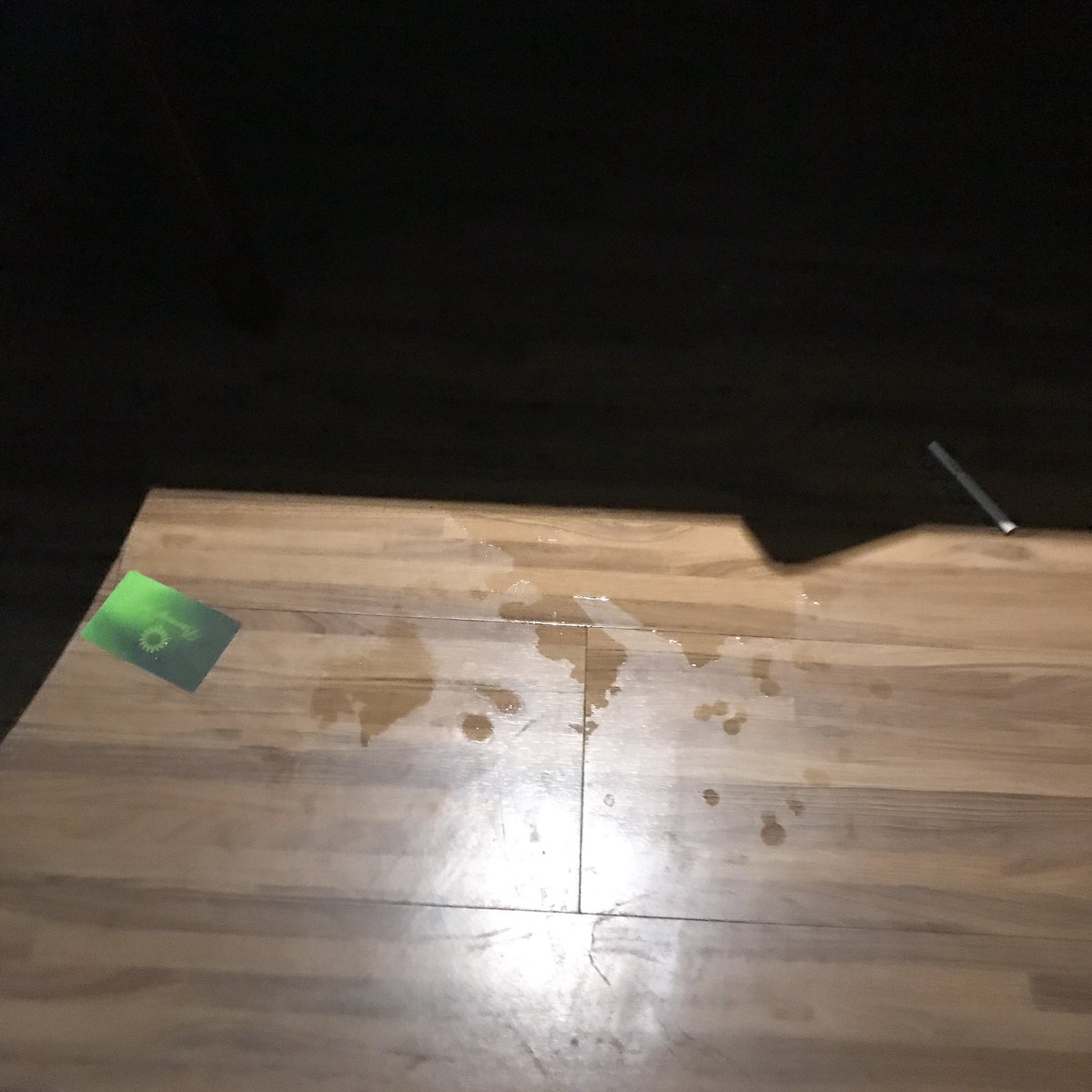 얼마전 여자친구 물바다된날..