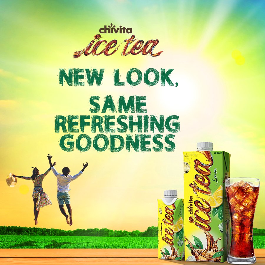 ChivitaIceTea's tweet photo. Ladies and gentlemen, boys and girls; we present to you the new and elegant Chivita Ice Tea pack! Make some noise …… #RefreshingFeel #newpack #ChivitaIceTea https://t.co/wyWoePkT9R