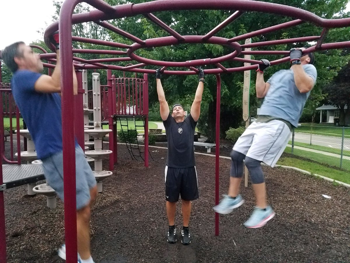 F3Naperville's tweet image. 29 men across 3 AOs competed in the Severin workout. All finished in less than 52 minutes. 50 #strictpullups 100 #HRMs #5k. The 6 was always in sight!
#LaborDayWeekend #F3nation