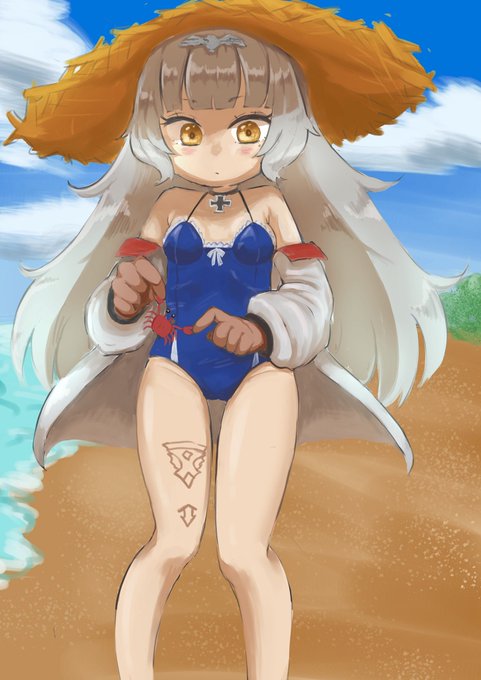 カニつんつんフィーゼ  
#アズールレーン 