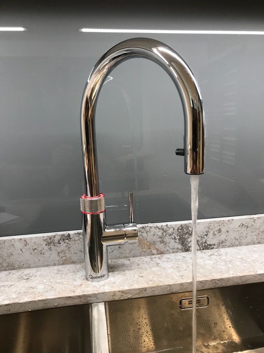RamkiLdn's tweet photo. Ramki installed a new Quooker Flex tap in Fulham today which provides, hot, cold, filtered and instant boiling water. No need to boil the kettle ever again.  #Quooker #Boilingwater 
https://t.co/xhU0BAJfE1 https://t.co/ooAJGLLVFw