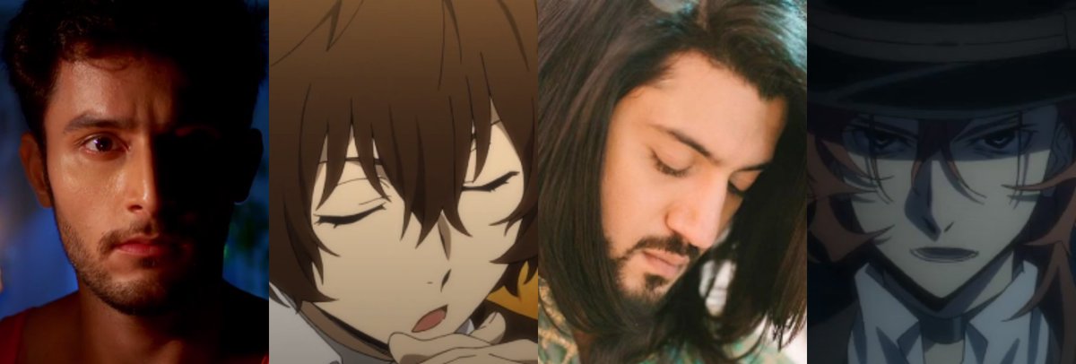 TheResurrected9's tweet photo. #NewHeaderAlert
All My fave guys and ships from on-going Show and Anime ππ
IB x BSD
#OmRu #KuLee
#Sokouku #DoubleBlacks
#RudraSinghOberoi
#DazaiOsamu
#OmkaraSinghOberoi
#NakaharaChuuya https://t.co/LSIrf6e6k4