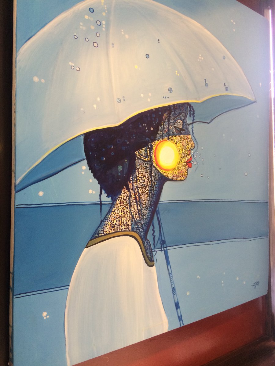 Nina_Creates's tweet photo. Today I got out to #makushgallery I ❣ this, there’s always light and because as rainy season is almost over and soon we will celebrate Meskel, it’s our 3rd Meskel in Addis, a place that has brought much light into our lives. #addislife #theartistsway #artistsdate #loveandlight https://t.co/pbm6bd4ugm
