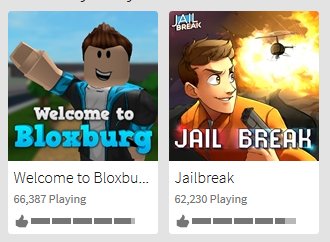 Simply_Remove's tweet image. It's pretty amazing that Bloxburg (which is paid access) has more people playing it than Jailbreak!