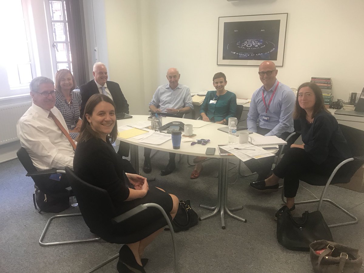nicolagrinstead's tweet photo. Here are the #GOSH executive team (including Matt on the star phone in the middle of table!) saying a great big #twitter hello to our new @GreatOrmondSt hospital account! We are looking forward to sharing more about what happens each day in GOSH! #joinus #fulfillingourpotential https://t.co/2mkUGgGvkU