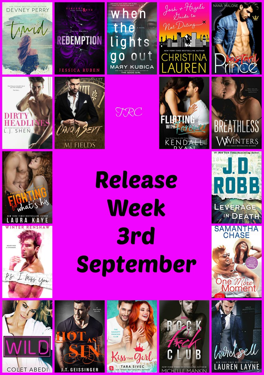 TheRomanceCover's tweet photo. Another fantastic release week.

Redemption by @authorjessruben ~ fantastic conclusion.

Cinq A Sept by @mjfieldsbooks ~ this is one of my favourite books of the year. Older woman / younger man, this is a must read!

Dirty Headlines by @lj_shen ~ AMAZING!

https://t.co/ASayGKcnyG https://t.co/2dWakskaSD