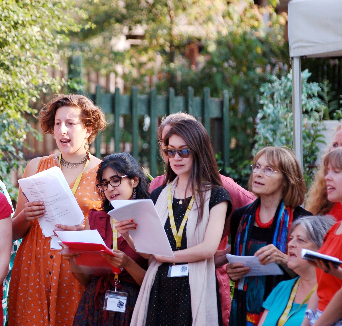 FoundlingMuseum's tweet photo. Do you love singing? Channel your love for this world or discontent with it by joining Fire Choir, led by @samleesong in partnership with @NestFolk. Term starts on 10 September and membership for the term is only £65! Book now: https://t.co/nvX6yNB4Bs https://t.co/dVVwoyo3wB