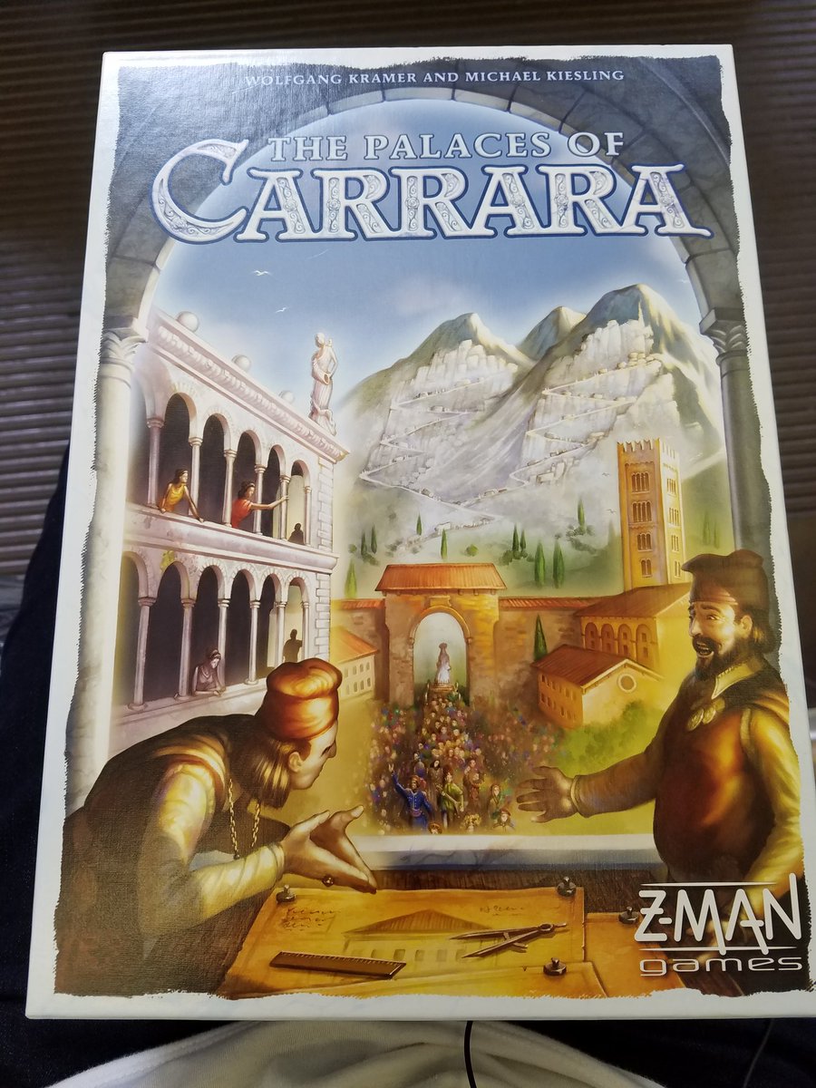 Sister came to visit and I asked her to bring this game from home. Time to dust off this gem! <a href="/seahawk860/">robs tabletop world</a>