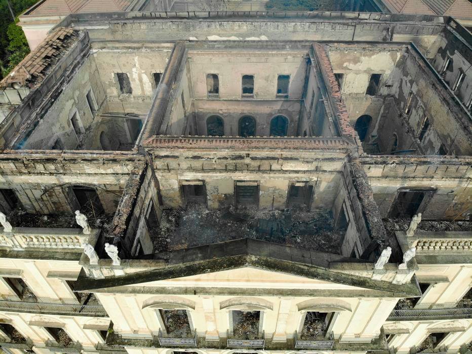 Museu Nacional after the fire