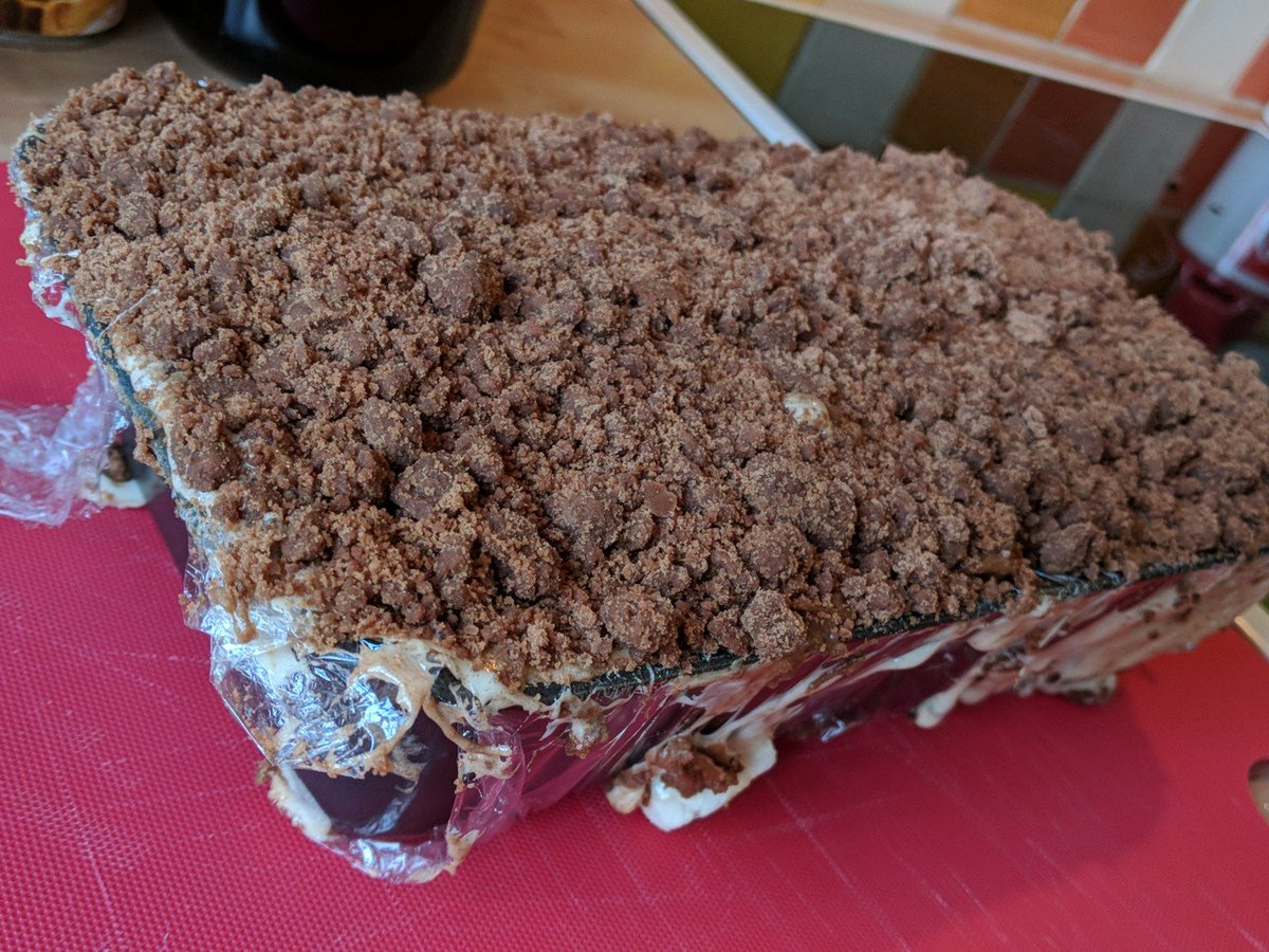 mallowgroove's tweet photo. I call this "that's not what it was supposed to look like"
Oh well, let's wait over night to see what happens when I try to get it out of the tin π€£π€£π€£
#workinprogress #fudgecrumble (new invention) #sugarfix #notfudge https://t.co/xAtmUzh5iK