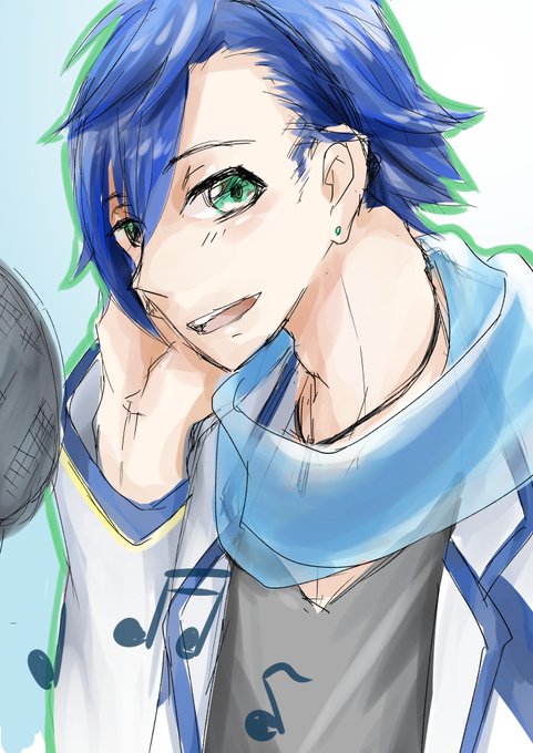 Kaito兄さんを見るとストレスが減るらしいのtwitterイラスト検索結果