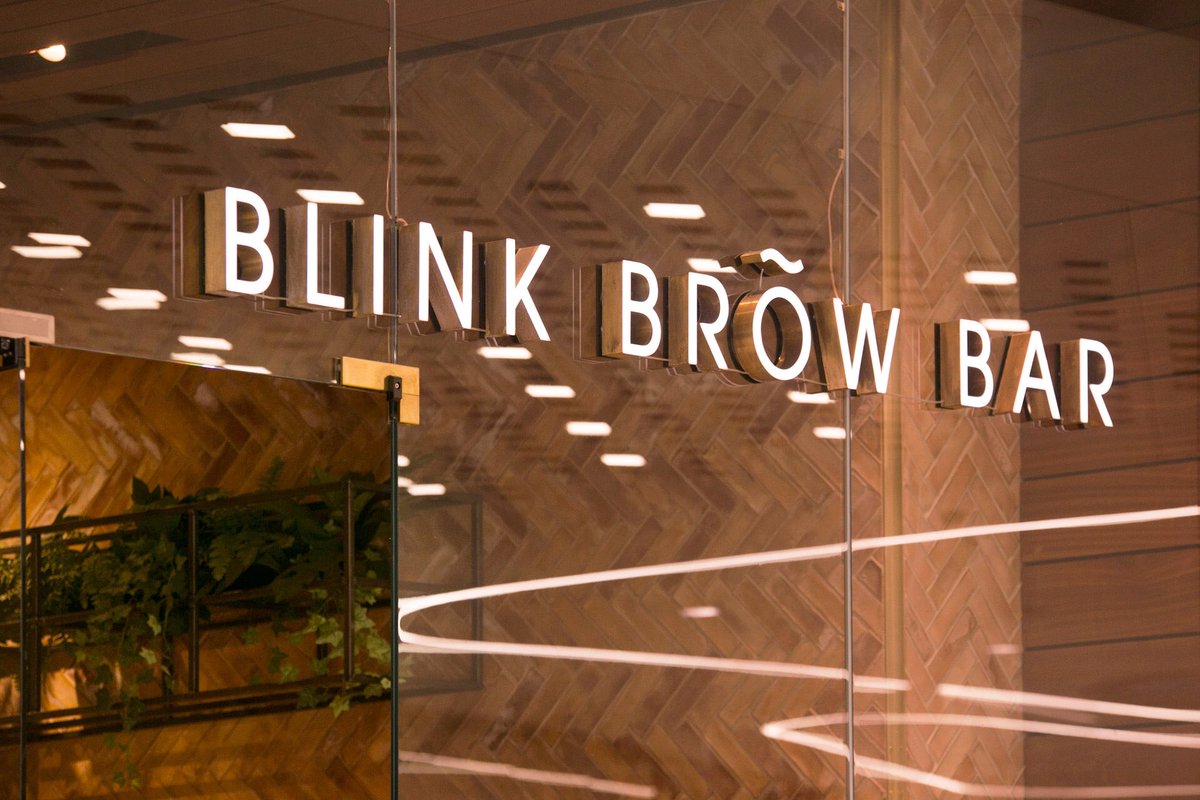 New concept store for <a href="/blinkbrowbar/">blinkbrowbar</a> in Westfield White City- designed and projected managed by AMD interior architecture #getblinked #westfield #interior #architecture #beauty #retail #shopfitting #london