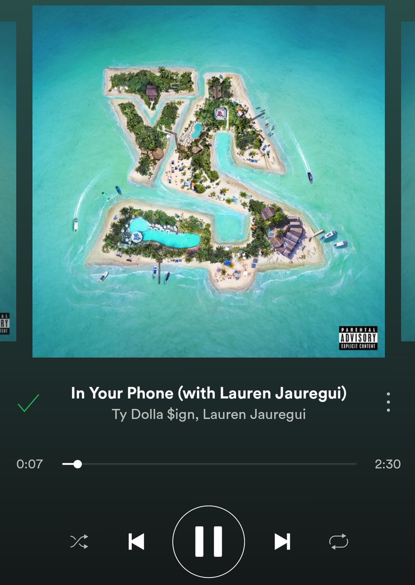 tydollasignbr's tweet photo. WHERE IS THE MUSIC VIDEO? | #InYourPhone by @TyDollaSign (feat. @LaurenJauregui) has hit 12 MILLION STREAMS on Spotify!!! https://t.co/gUn5GI5GLU