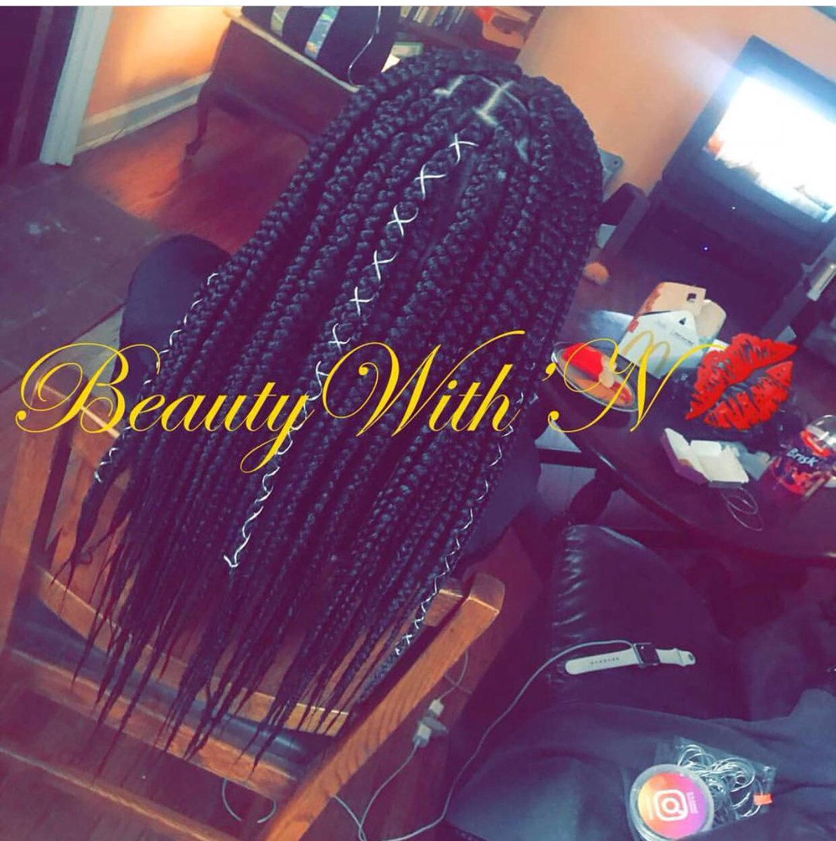 Labor Day deals going on right. Braids starting at $50 and $60 this week only. (267) 625-6040. Text this number for more information! 💋BeautyWith’N 💋 #Beautywithn💋 #Baltimore #baltimorestylist #protectivestyles #boxbraids #feedins #msu #msu19 #msu20 #msu21 #msu22  #twist