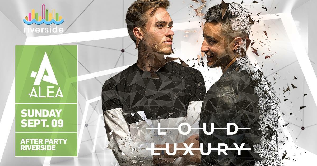 Billets en vente pour <a href="/LoudLuxury/">LOUD LUXURY</a> à l’ALÉA le 9 septembre pour l’after party du Festival Riverside  😍⚡️visitez notre site web!