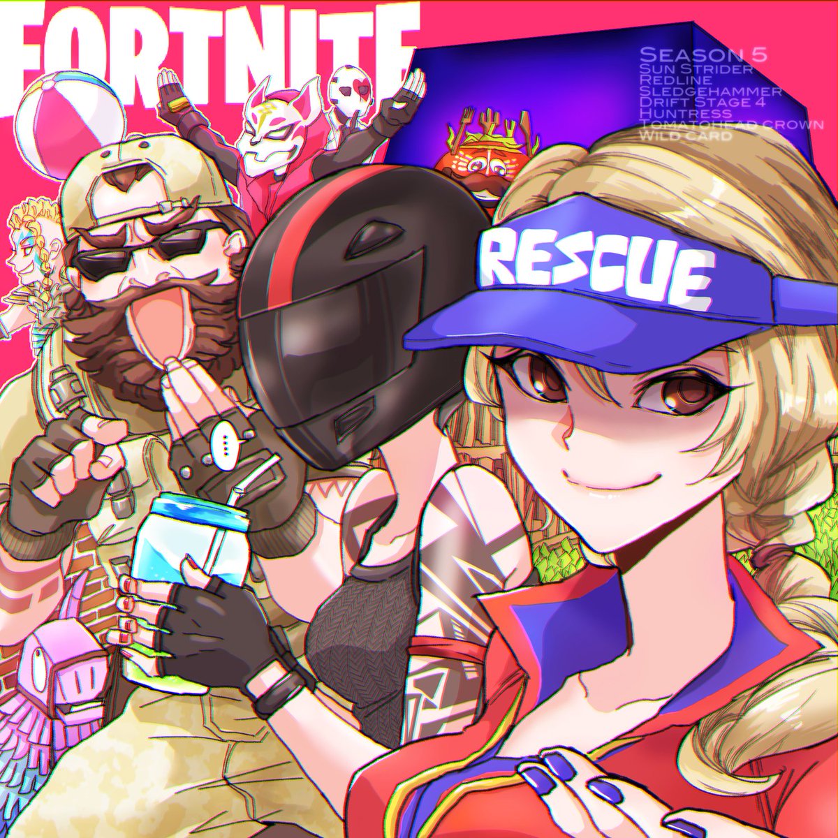 美しい花の画像 ベストfortnite ラマ イラスト