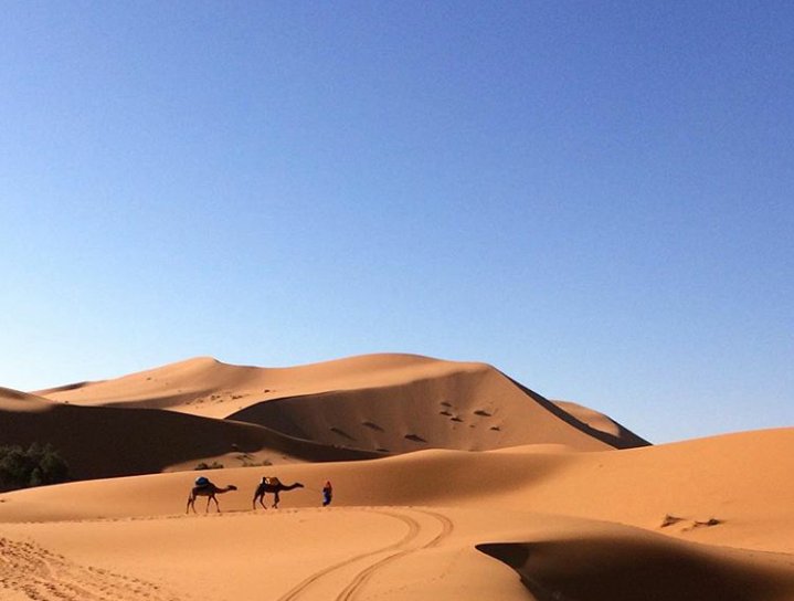 Merzouga, no Marrocos, é a principal base pra quem vai ao Deserto do Saara. De Marrakech até lá são 10 horas de viagem, com possível parada de uma noite em Ouarzazate. Essa cidade  é a porta do deserto . marrakechatlastur.com