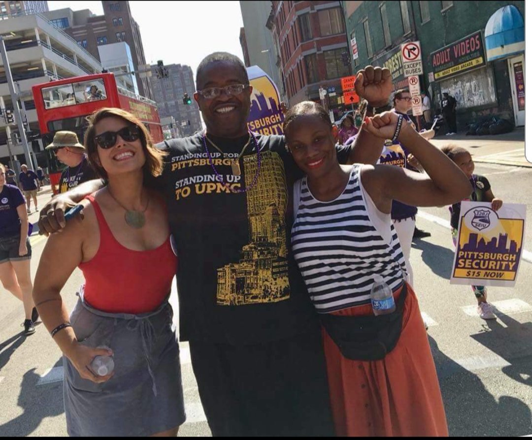 SummerForPA's tweet photo. Happy Labor Day! Marching/ standing/fighting in solidarity with my union sisters and brothers b.c #WorkersRightsAreHumamRights We wouldn’t have them without the fight, dedication, & existence of unions, but we still have so much further to go! #SupportUnion #UnionStrong https://t.co/6vHXjcuqv8