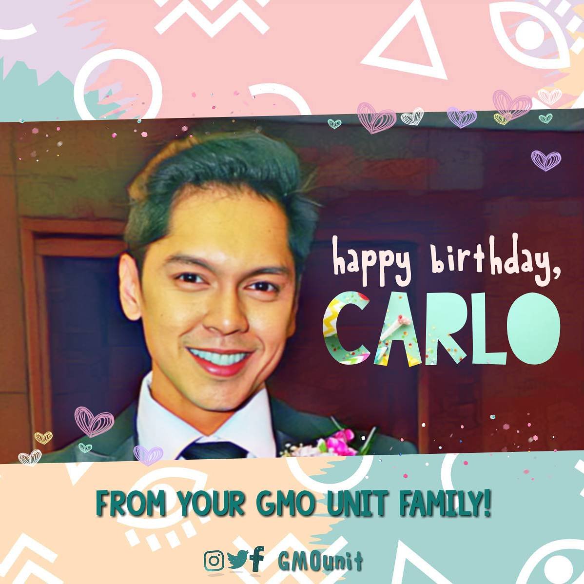 Happy Birthday Carlo Aquino! We hope you had a great day! 