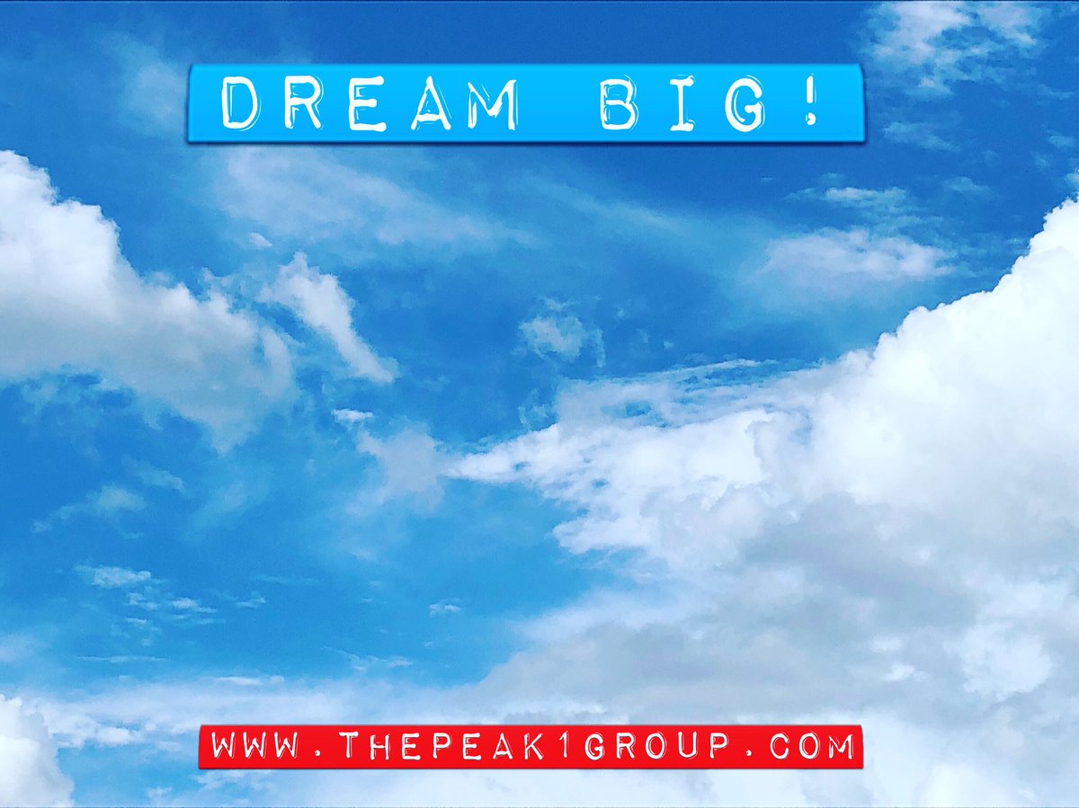 peak1group's tweet photo. #MotivationMonday #MotivationalMonday #Inspire #InspirationMonday #InspirationalQuotes #inspirational #LeadershipMatters #positivethinking #PositiveMentalAttitude #BePositive #dream https://t.co/GJXit7qF9n