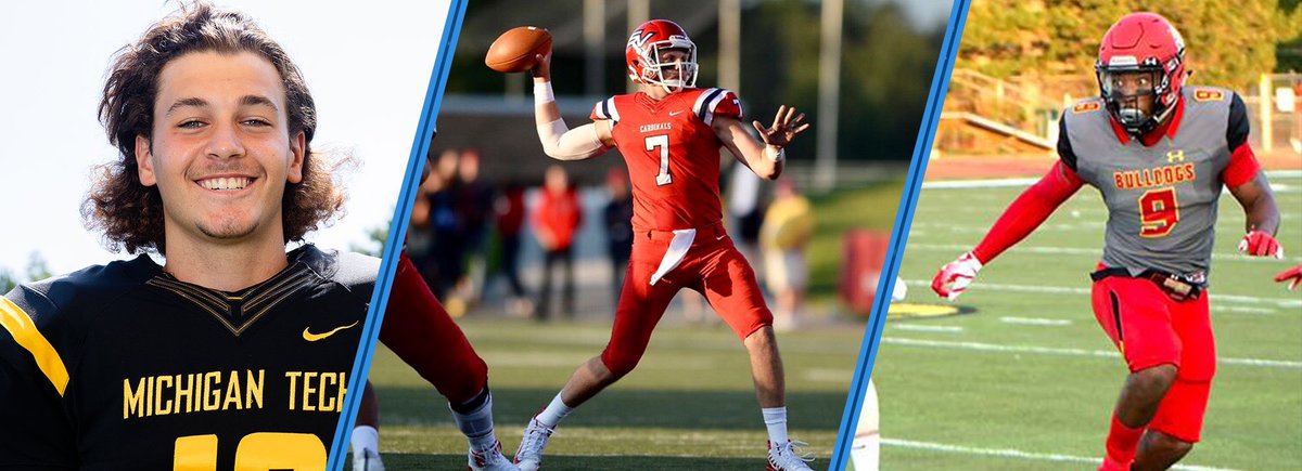 ICYMI: Saginaw Valley’s Conklin, Ferris State's Thrower &amp; Michigan Tech's Zeboor Named #GLIACFB Players of the Week

 🏈 bit.ly/FBPOW90318

#D2FB #NCAAD2
#WhereChampionsCompete