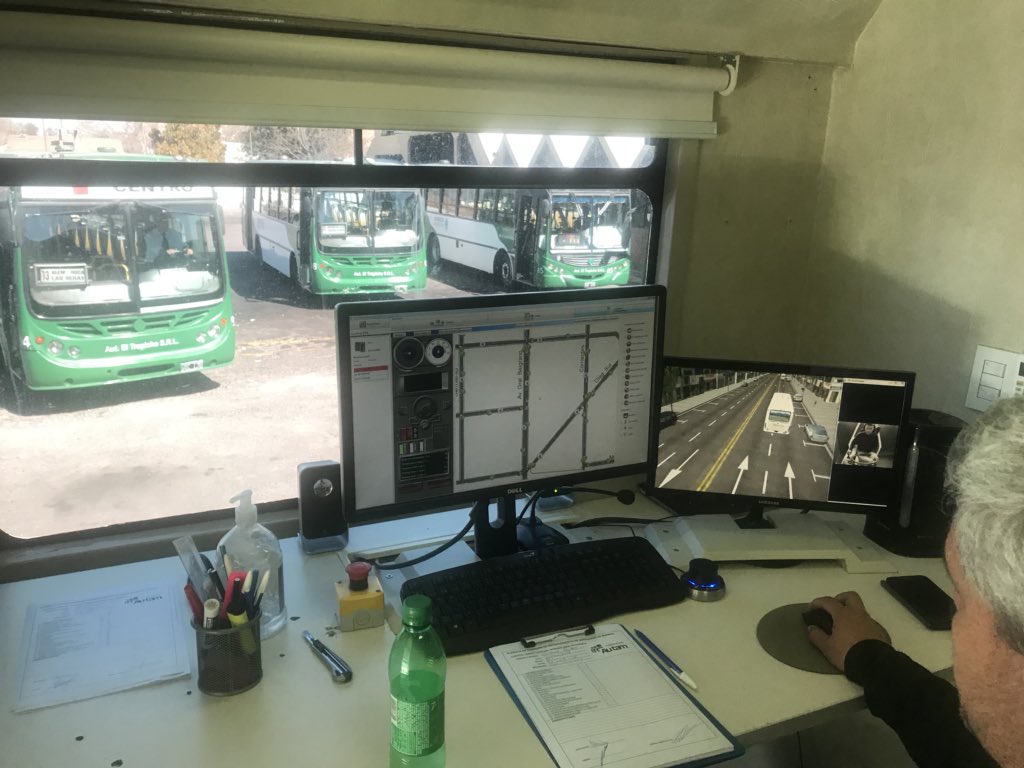 Junto a <a href="/AUTAMoficial/">AUTAM OFICIAL</a> estamos trabajando y apostando a un transporte más seguro en nuestra provincia, contamos con un simulador para reducir los índices de siniestralidad..