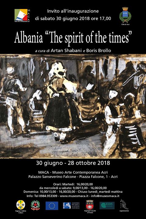 MoveInArt's tweet photo. dal 30 giugno al 28 ottobre 2018
Albania: The spirit of the times 
MACA - Museo civico d'arte contemporanea Silvio Vigliaturo Acri (CS)
Free
#MoveInArt🚶🚶 https://t.co/3OxJPR3SH2