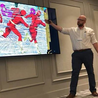 IJuricevic's tweet photo. The @paladinsane Research Team out in force at @IAEAToronto2018. So proud of my team!
#art #psychology #empiricalaesthetics #IUSB2018 #TooHardForSoftScience #ComicBookAScientist https://t.co/iDfws3ljGY
