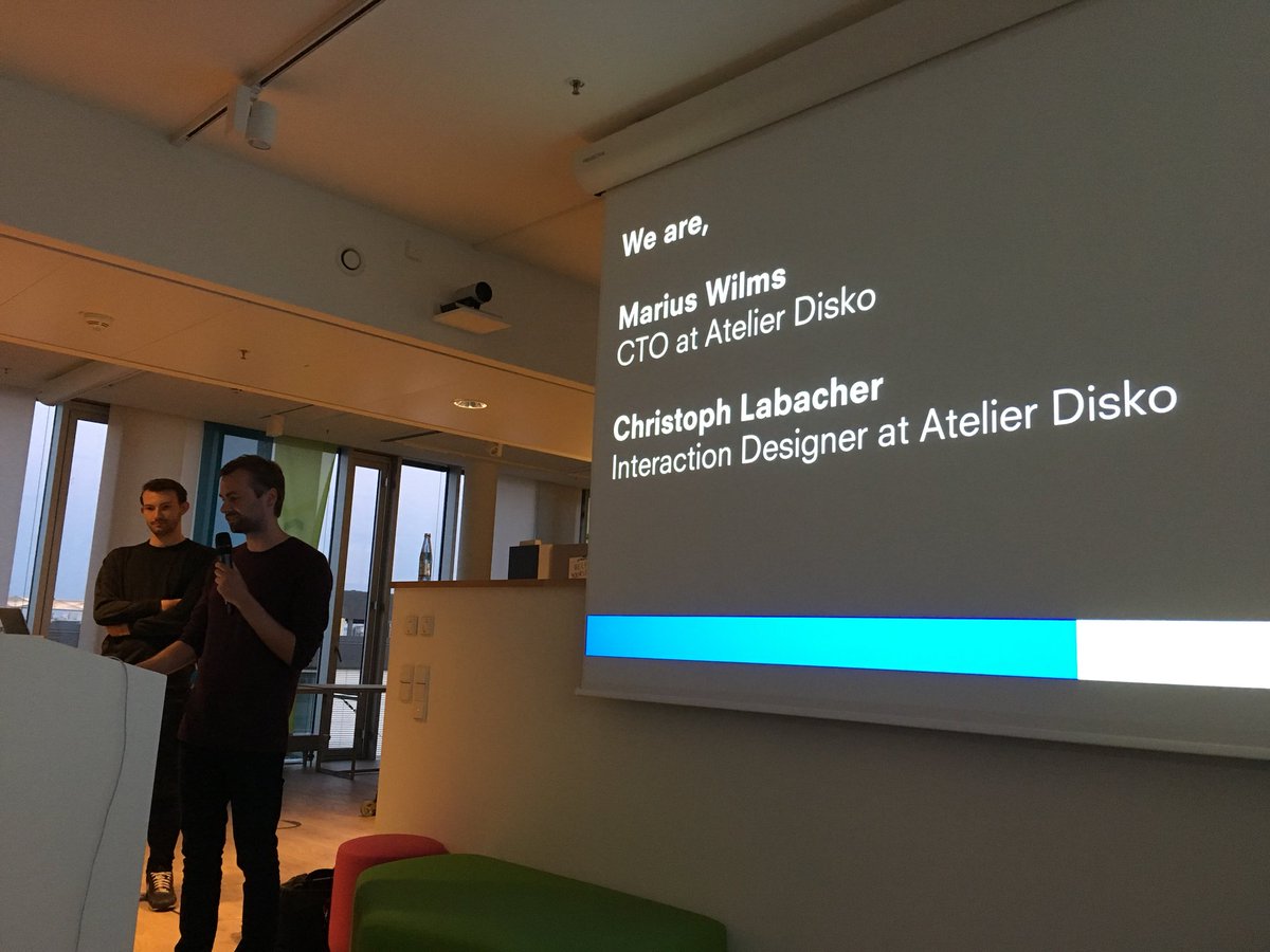 SoulshineBritta's tweet photo. Full house @XING_de to listen to @atelierdisko Marius Wilms &amp; Christoph Labacher about #designsystems #uxhh https://t.co/T23l6qWmtY https://t.co/3UgJYFg8Yy