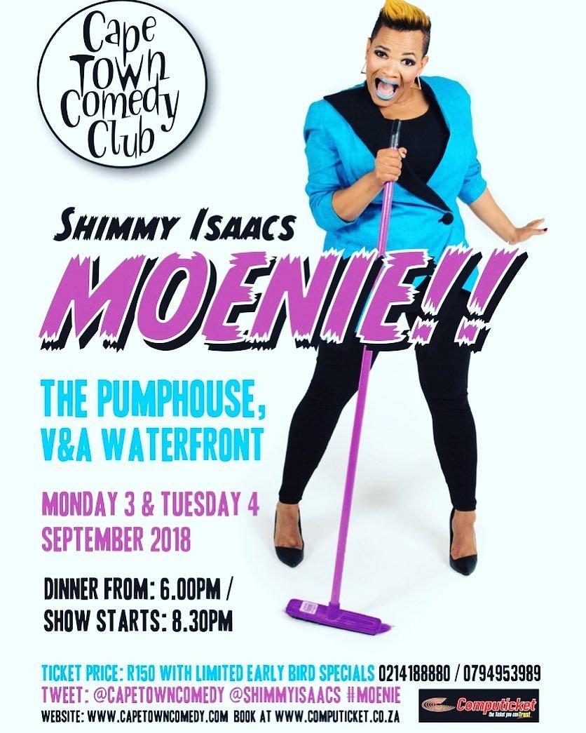 CapeTownComedyClub (@capetowncomedy) on Twitter photo It's happening...! If you're not here tonight you're missing out!
#Moenie worry, <a href="/shimmyisaacs/">Shimmy Isaacs</a> will be at it again tomorrow night just for those who didn't make it out tonight...
Book here via <a href="/Computicket/">Computicket</a> bit.ly/Shimmy_MOENIE_… It's happening...! If you're not here tonight you're missing out!
#Moenie worry, <a href="/shimmyisaacs/">Shimmy Isaacs</a> will be at it again tomorrow night just for those who didn't make it out tonight...
Book here via <a href="/Computicket/">Computicket</a> bit.ly/Shimmy_MOENIE_…