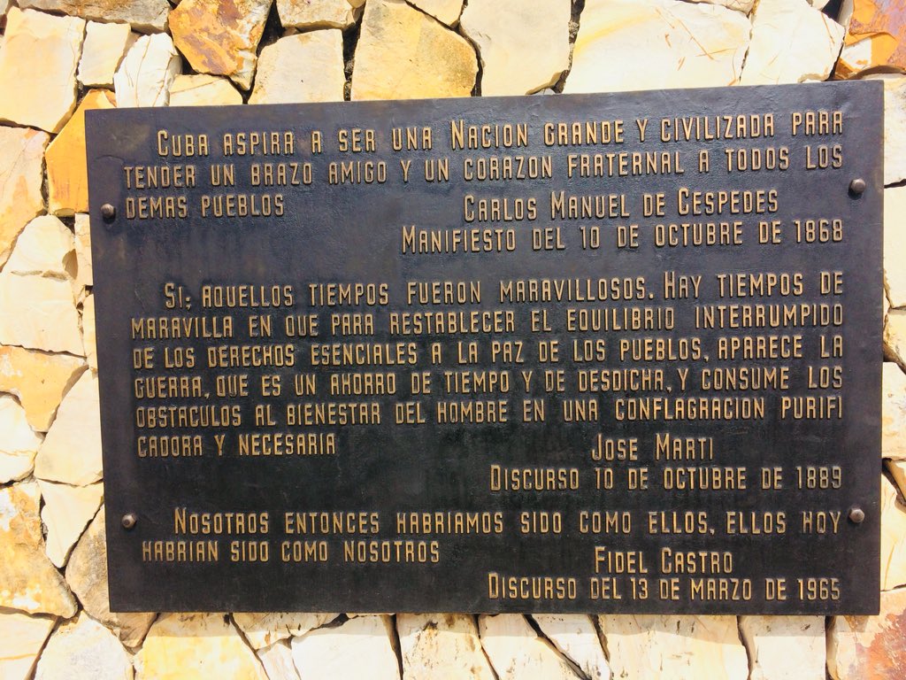 AnleyRosales's tweet photo. Our #desembarcodelgranma tour let’s you visit several places of the #cubanhistory such as: #manzanillocity #lademajaguamemorial where the #Cuban revolution was ignited by #carlosmanueldecespedes on #October1886, #celiasanchez #memorial, #elguafe visit: https://t.co/JKXZrsSkAj https://t.co/6QTdOM6Eq7