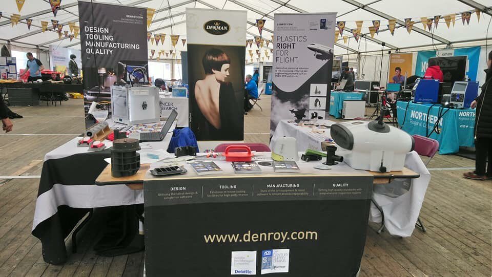 gareth_deering's tweet photo. @DenroyPlastics had a great weekend at Airwaves in Portrush this weekend. Hope you got to see our stand in the STEM village! @STEM_Airwaves @PortrushAirshow  #Aerospace https://t.co/0qov2nl8w7