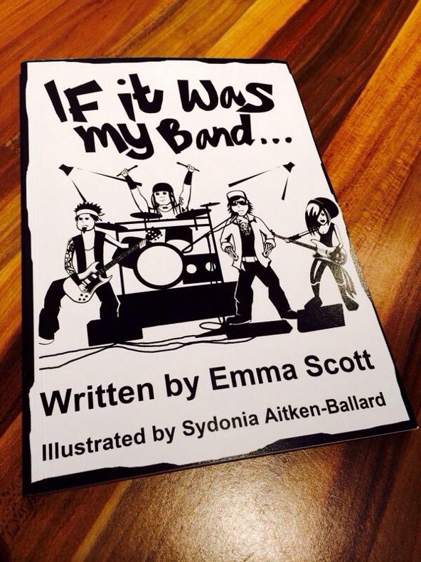 Here she is! Get your copy now: ifitwasmyband.bigcartel.com