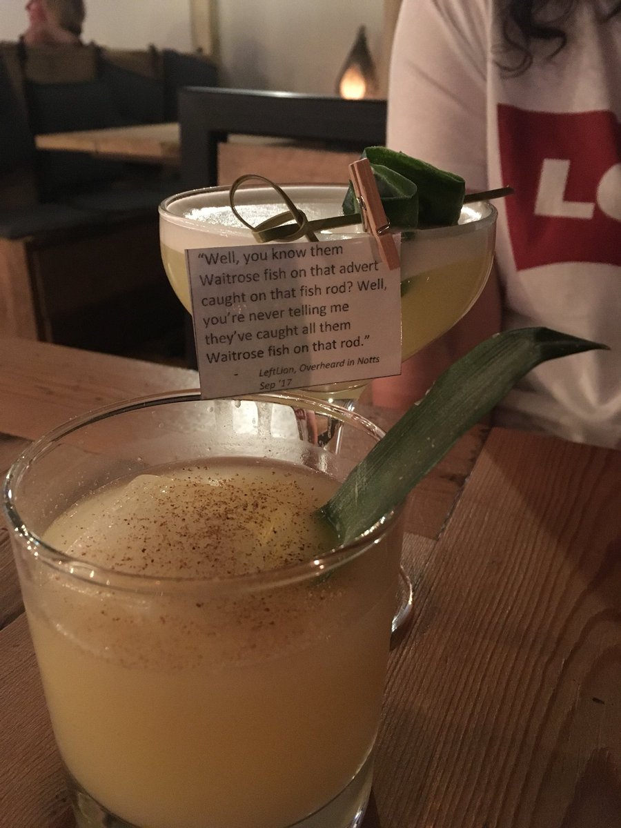 JanetteValezka's tweet image. #Nottmcocktailweek Boilermaker winning so far. The leftlimon is on.point