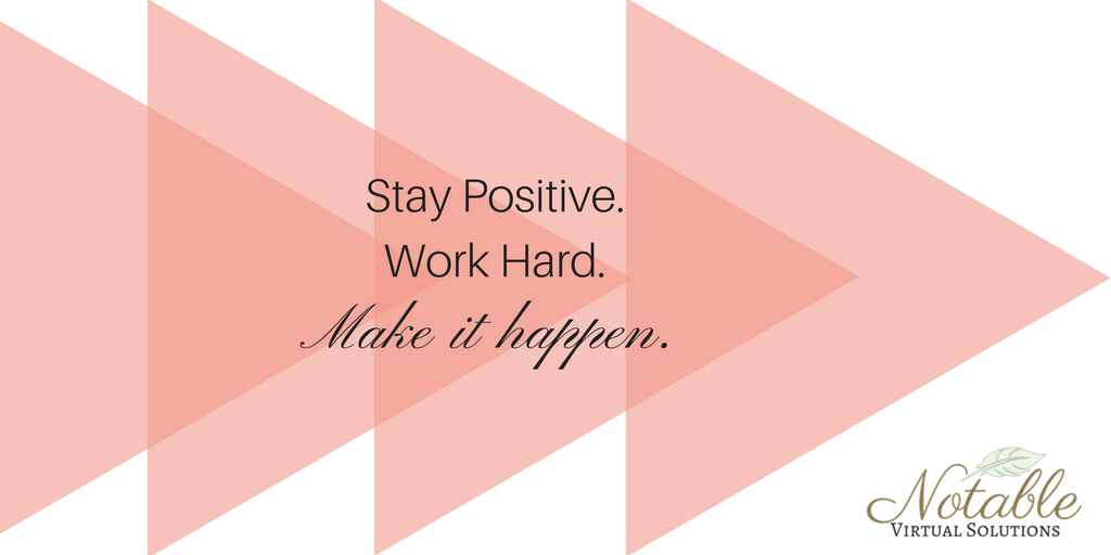 NotableVS's tweet photo. You can't make it happen by being negative and lazy. How are working towards your goals today? #SocialMediaManagement #Graphics #Design https://t.co/SrVyMTFAng