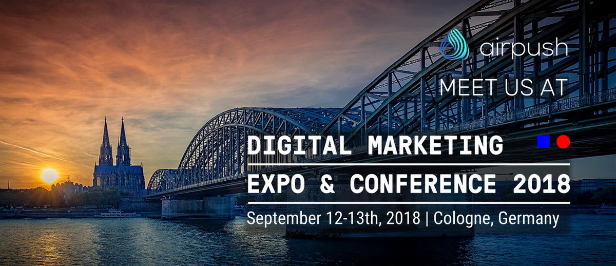 AirnowMedia's tweet photo. Going to Cologne for Digital Marketing Expo &amp; Conference? So are we! If you'd like to meet with us during the event September 12-13, use the link to schedule a time with our team! https://t.co/iMmL913s0S https://t.co/xGr7aYaT1F