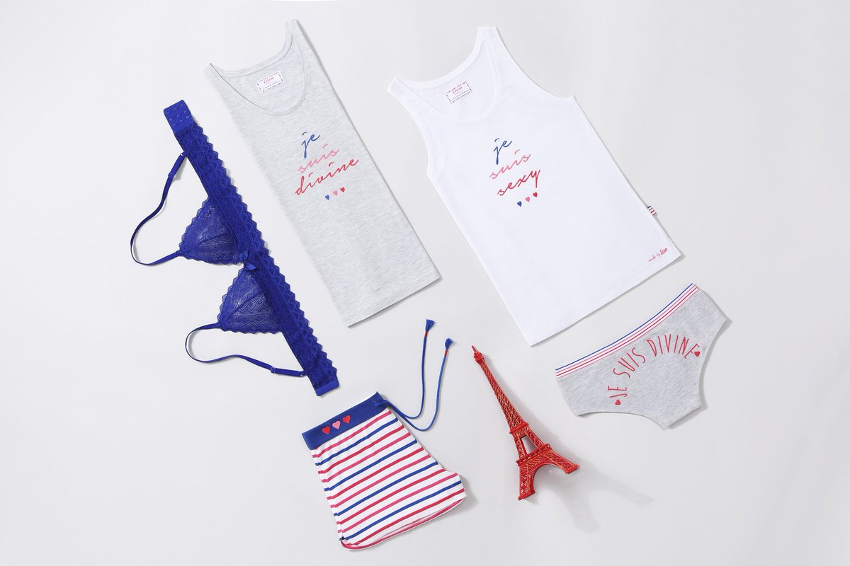 Fimif_fr's tweet photo. #SauvonsLingerieIndiscrete en boycottant aussi toutes ces "marques françaises" qui utilisent à outrance les codes de la France pour tromper le consommateur. Ici 3 visuels ETAM, lingerie 100% made in ailleurs (Chine, Tunisie...). Idem pour Lejaby, Aubade, Princesse Tam-Tam https://t.co/p3eHsnkXCv