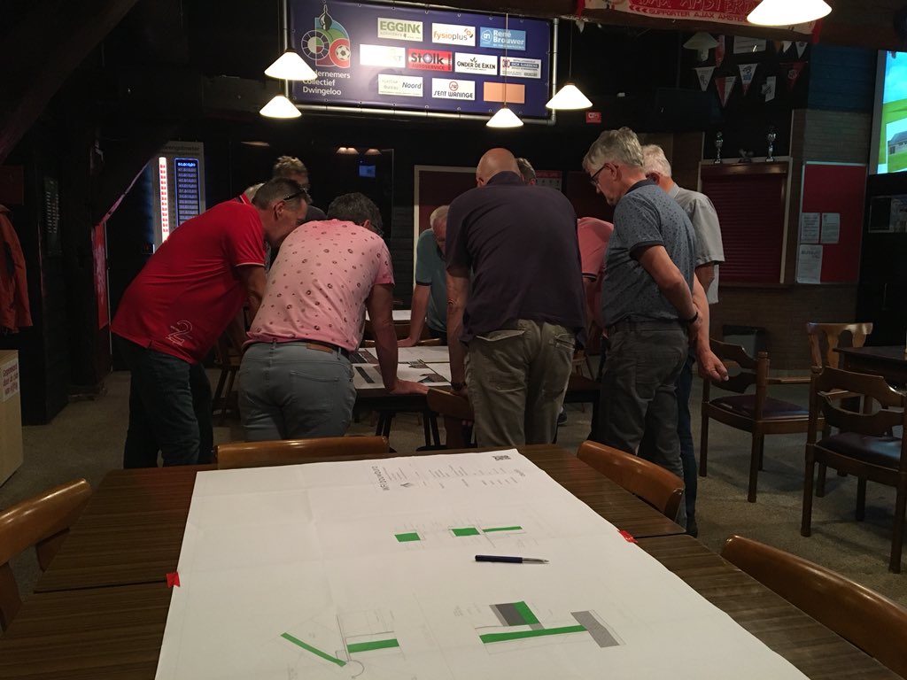Inloopavond over de ver- en nieuwbouw kleedaccomodatie sportpark de Hulsebosch Dwingeloo <a href="/vvdwingeloo/">vvdwingeloo</a> <a href="/gem_westerveld/">Gemeente Westerveld</a> goeie ideeën ter optimalisatie 💪🏻