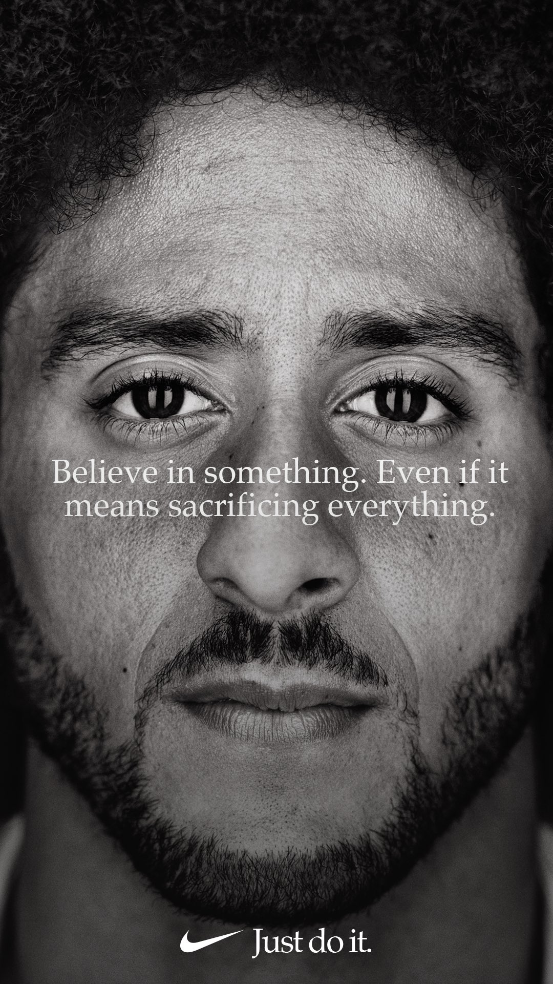 Bild von Colin Kaepernick auf Twitter