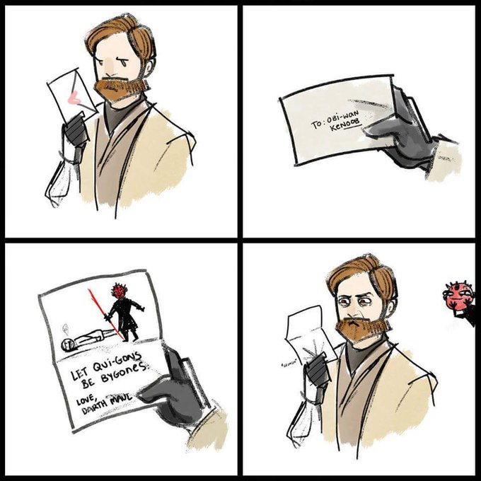 Knowing my love for Darth Maul my lil brother sends this 🤣... I raised him to be a nerd too 🤷&zwj;♀️ https://t<a href="/tag/thankyou"class="tags"><span>#thankyou</span></a><a href="/tag/nophones"class="tags"><span>#nophones</span></a>
